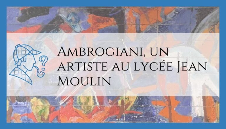 Ambrogiani, un artiste au lycée Jean Moulin